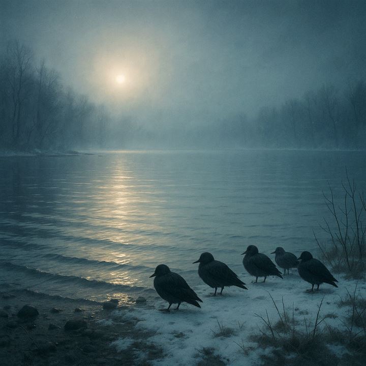 misty