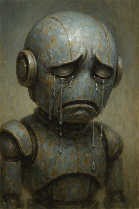 robot cry