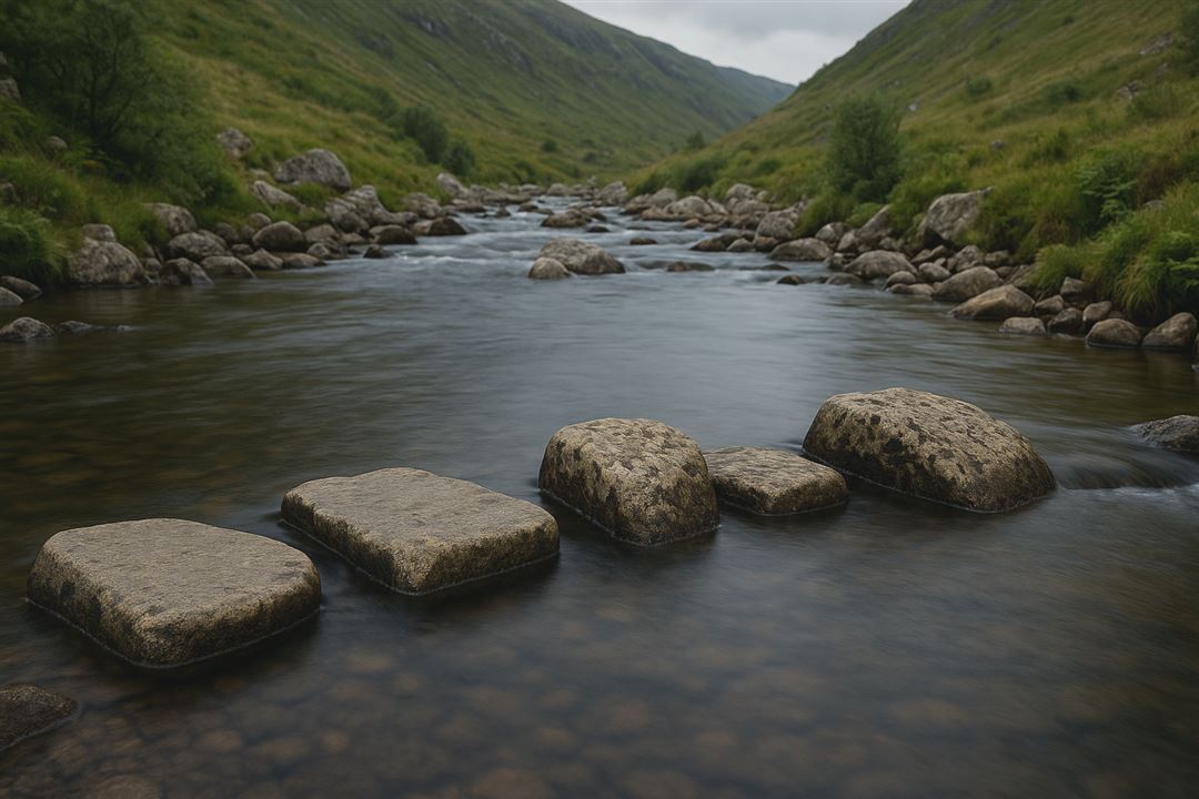 stepping stones