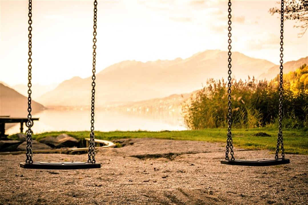empty swing