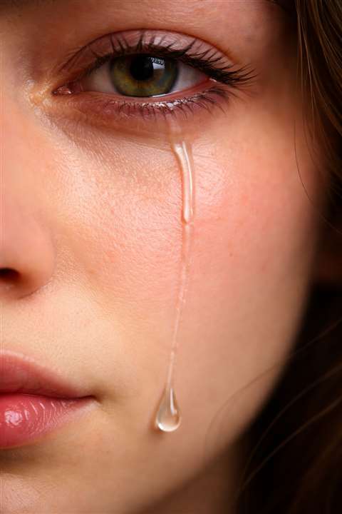 tear falls