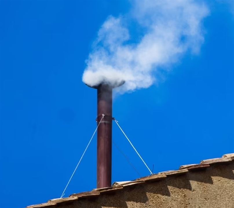 white smoke