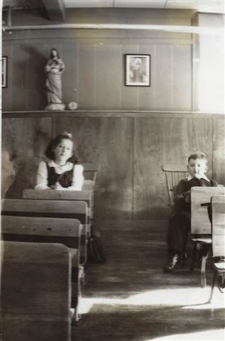 mother at school