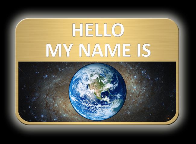 Divine Name Badge