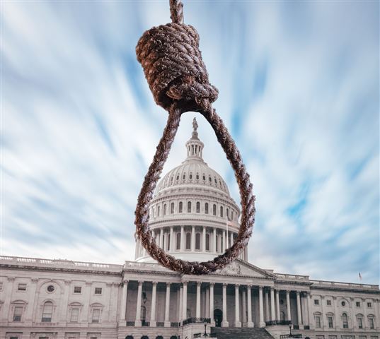 Gallows at the Capitol