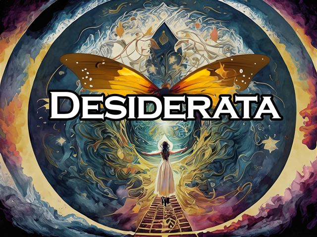 Desiderata and Spiritual Guidance