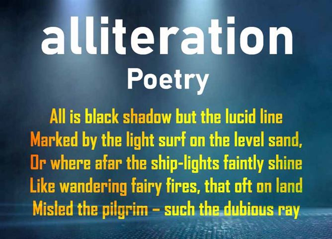 Alliteration Poems Examples Of Alliteration Poetry