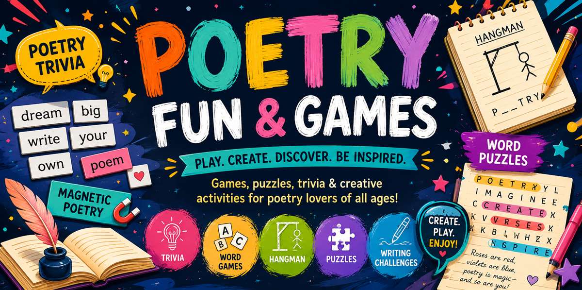 Free Online Poetry Fun and Games