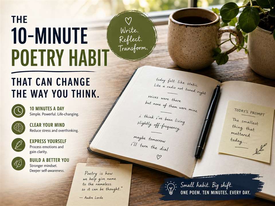 The 10-Minute Poetry Habit That Can Change the Way You Think
