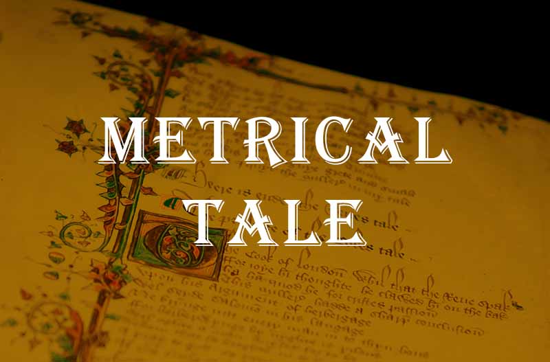 Metrical Tale Definition And Examples Poetry PoetrySoup